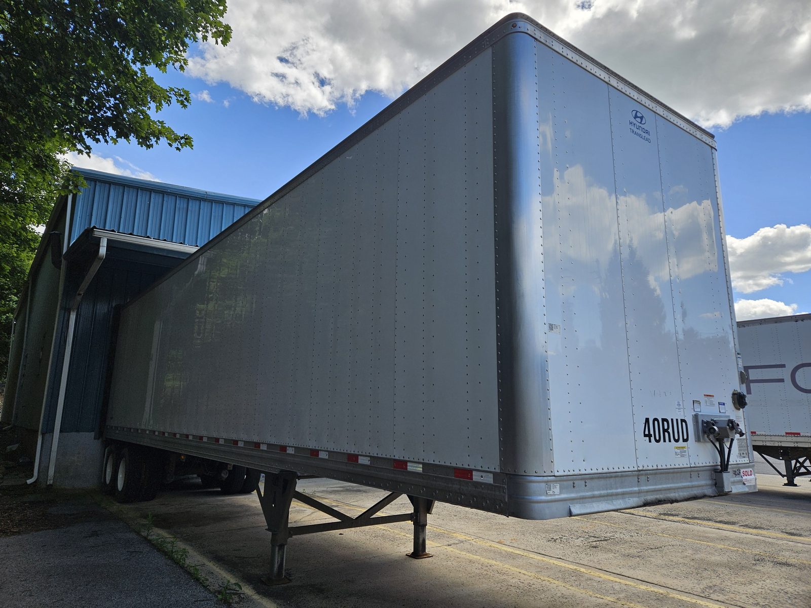 2024 Hyundai Translead HY-Cube VC2400152-AJRS 40ft Dry Van Trailer — VIN 3H3V402K4RJ482219 - Image 2