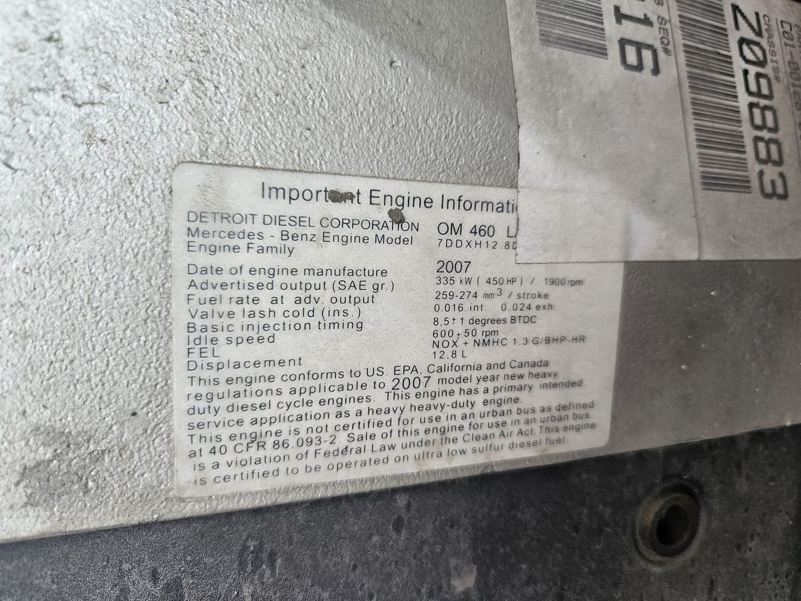2008 Freightliner Cascadia 125 Day Cab — 53K Miles, Pre-DEF - Image 19