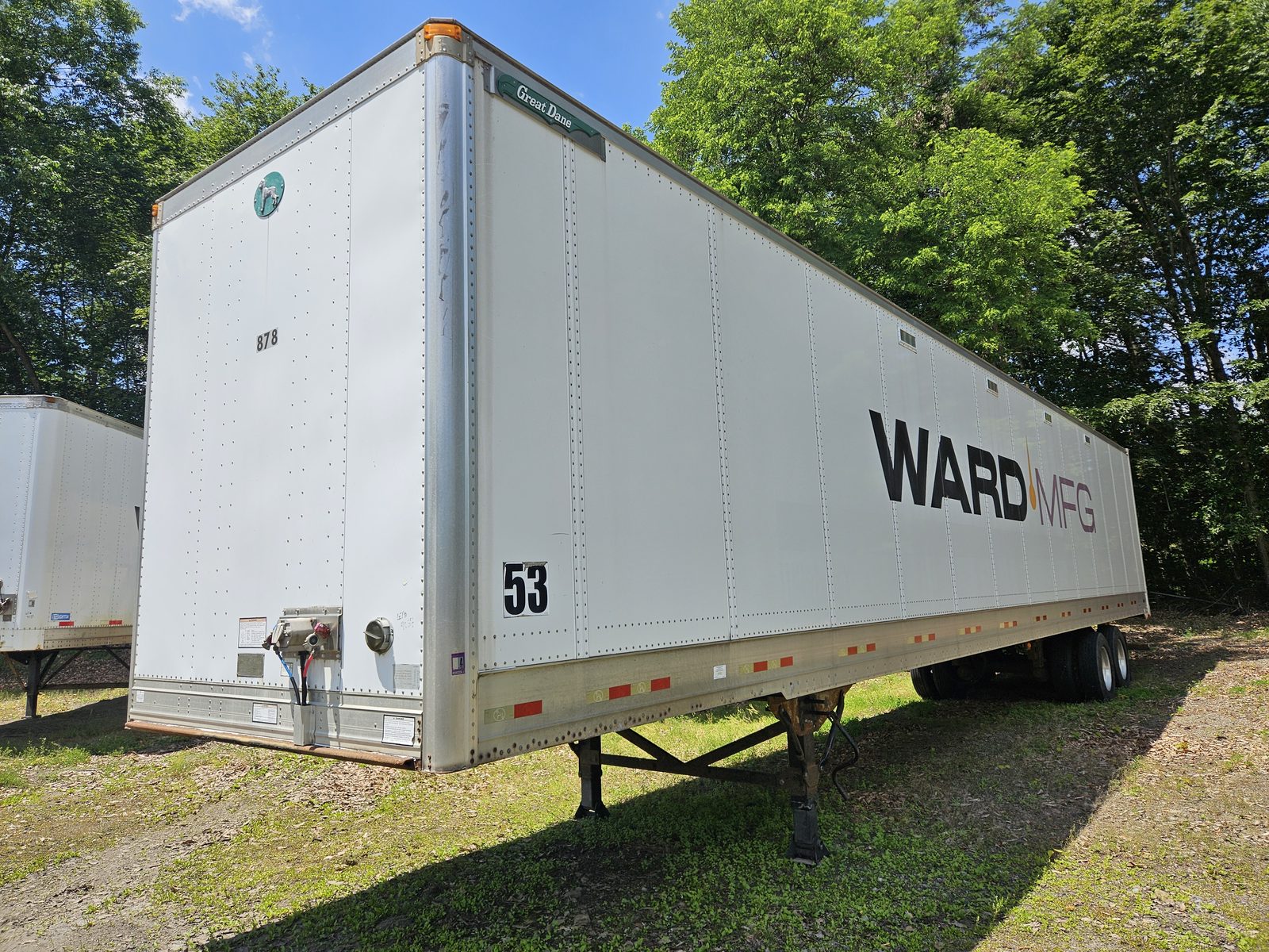 2011 Great Dane 53 ft Dry Van Trailer — Fleet #878 - Image 17