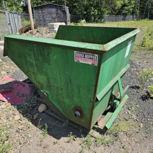 Roura Iron Works Self-Dumping Hopper — 1.5 Cu Yd, 6,000 lb Capacity (Unit B)